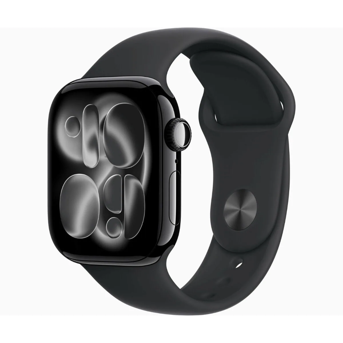 Apple Watch Series 11 42 mm aluminium noir, bracelet Sport