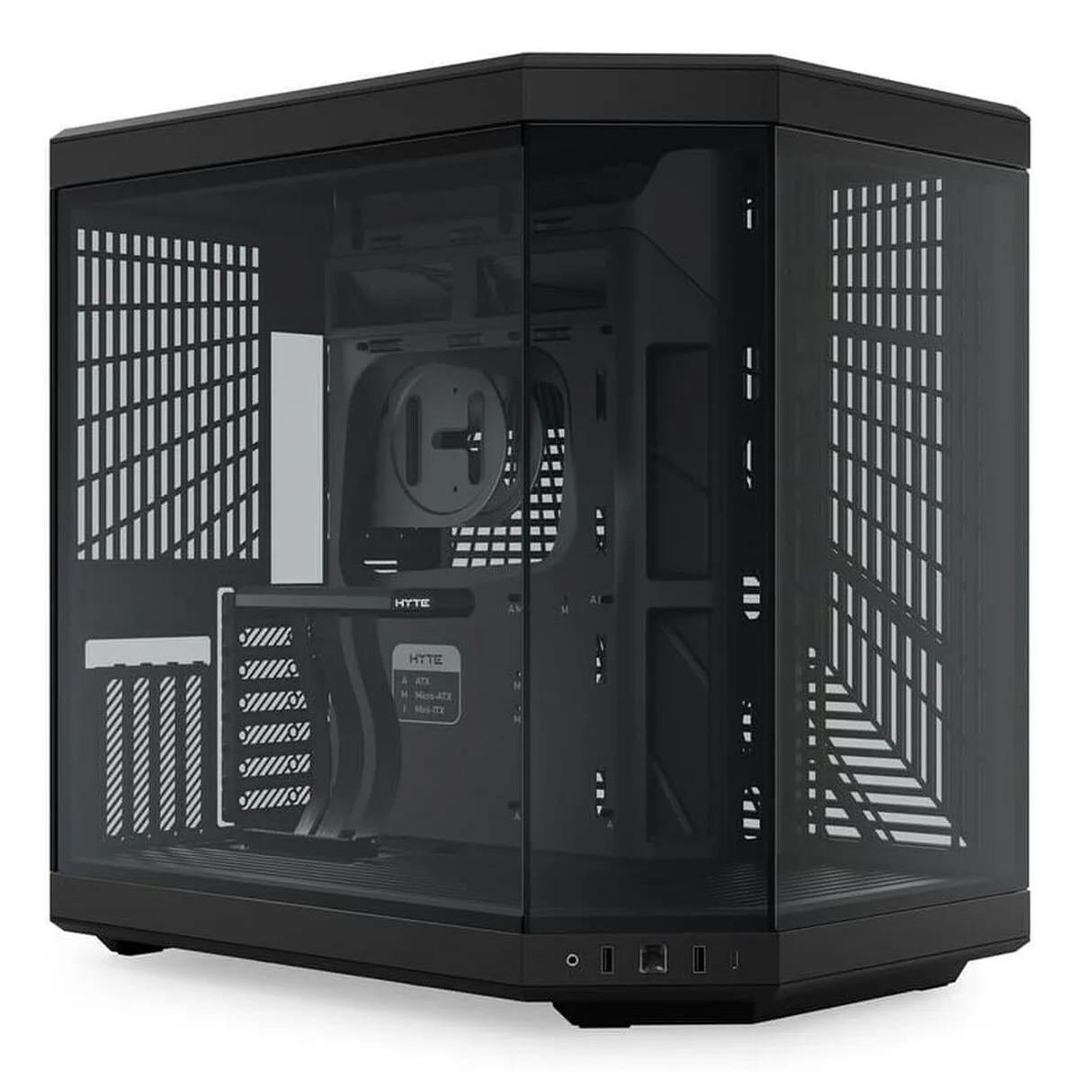 Boîtier ATX semi-tour Hyte CS-HYTE-Y70-B-L Noir (photo fournisseur 1)