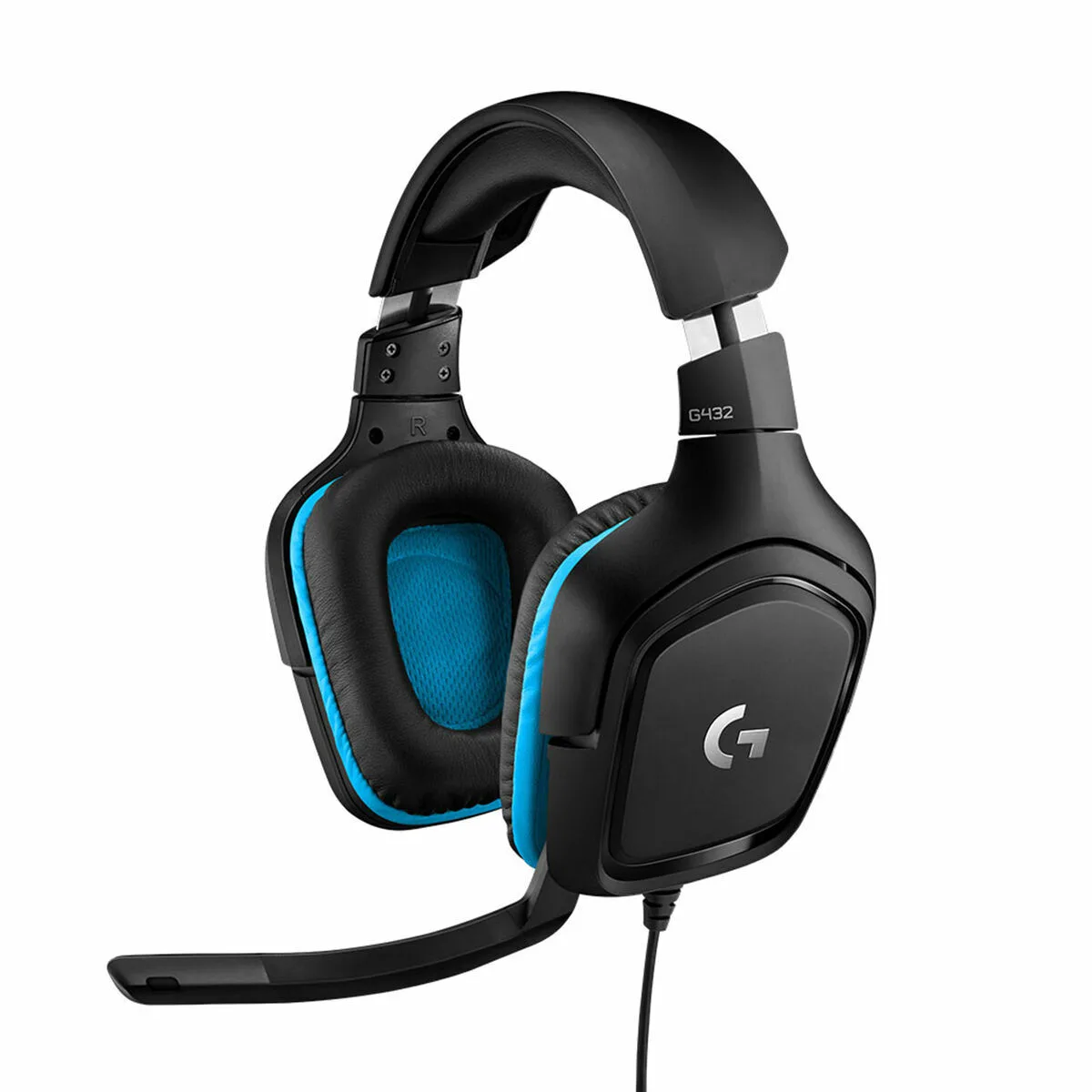 Gaming Headset with Microphone Logitech 981-000770 Blue Black (supplier photo 1)