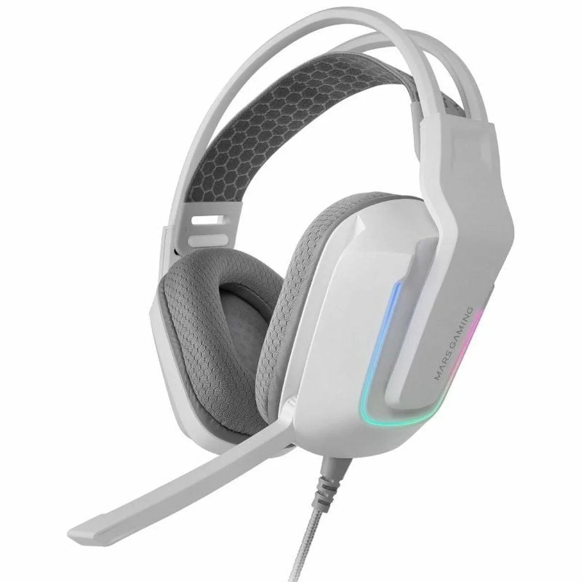 Gaming Headset with Microphone Mars Gaming MH-Strike White Multicolour (supplier photo 1)