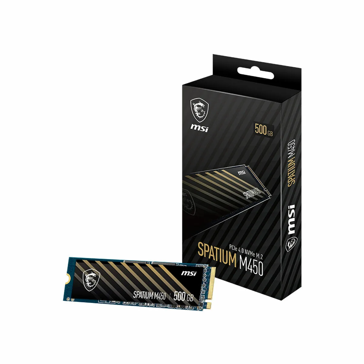 SSD MSI SPATIUM M450 PCIe 4.0 NVMe M.2 500 GB (photo fournisseur 1)