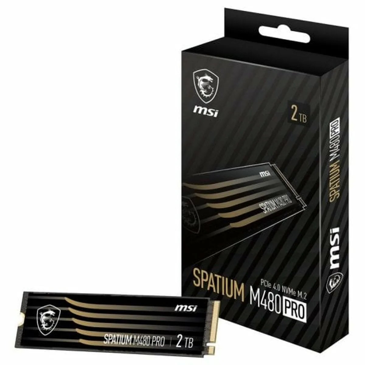 SSD MSI SPATIUM M480 PRO PCIE 4.0 NVME M.2 2 TB (photo fournisseur 1)