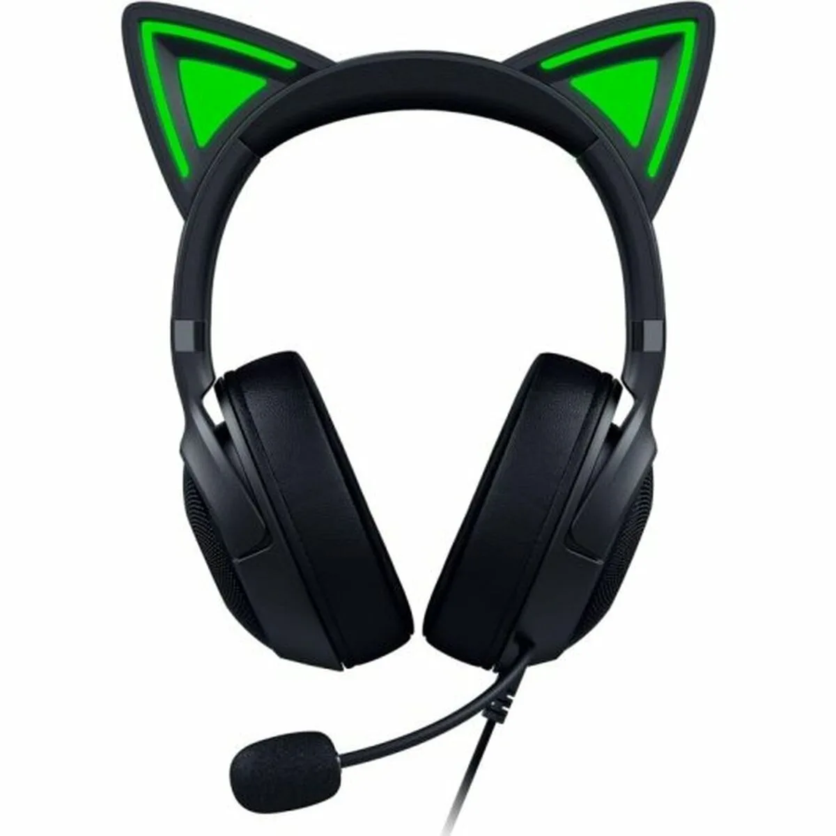 Razer Kraken Kitty V2 gaming headset in black (supplier photo 1)
