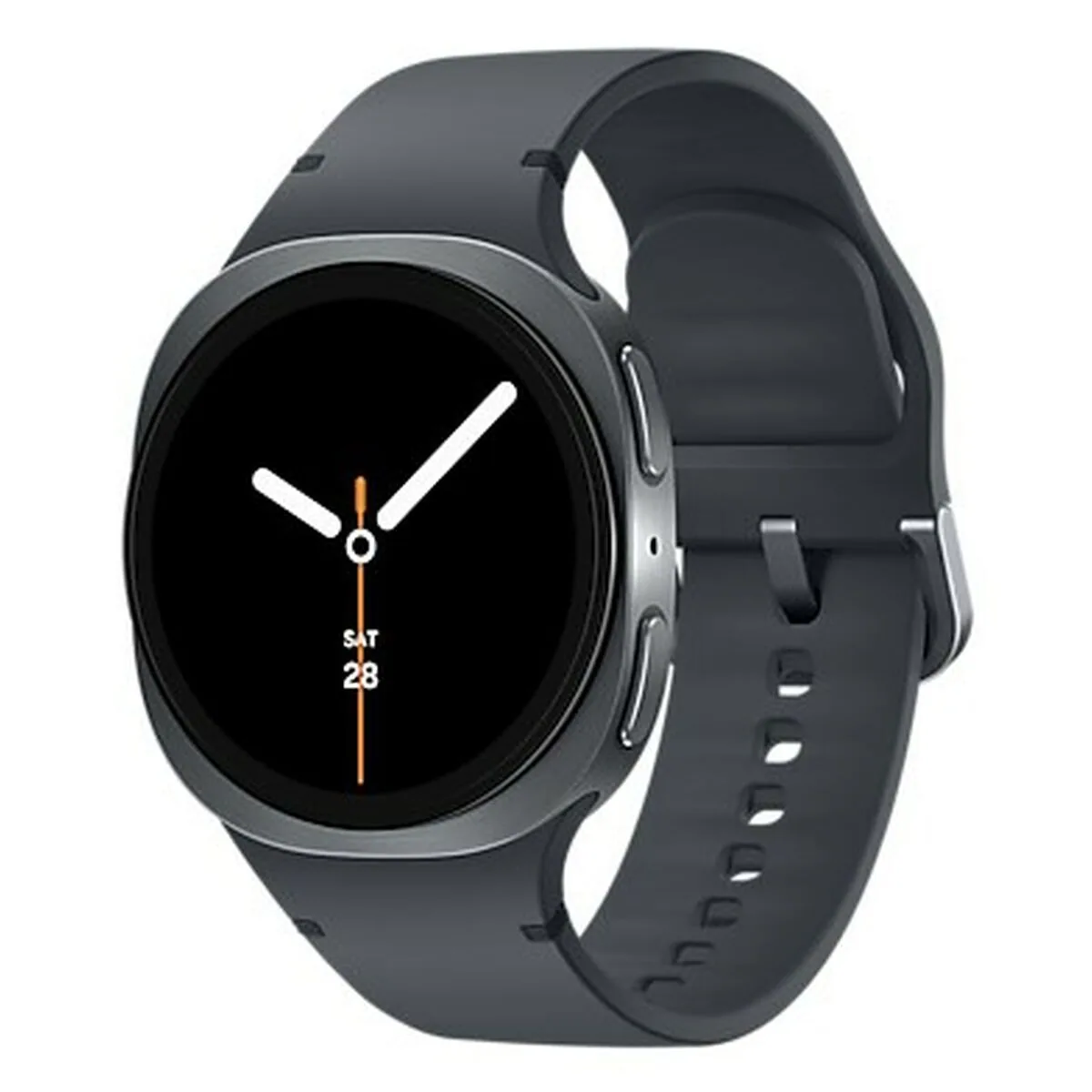 Samsung Galaxy Watch8 40 mm graphite avec bracelet sport