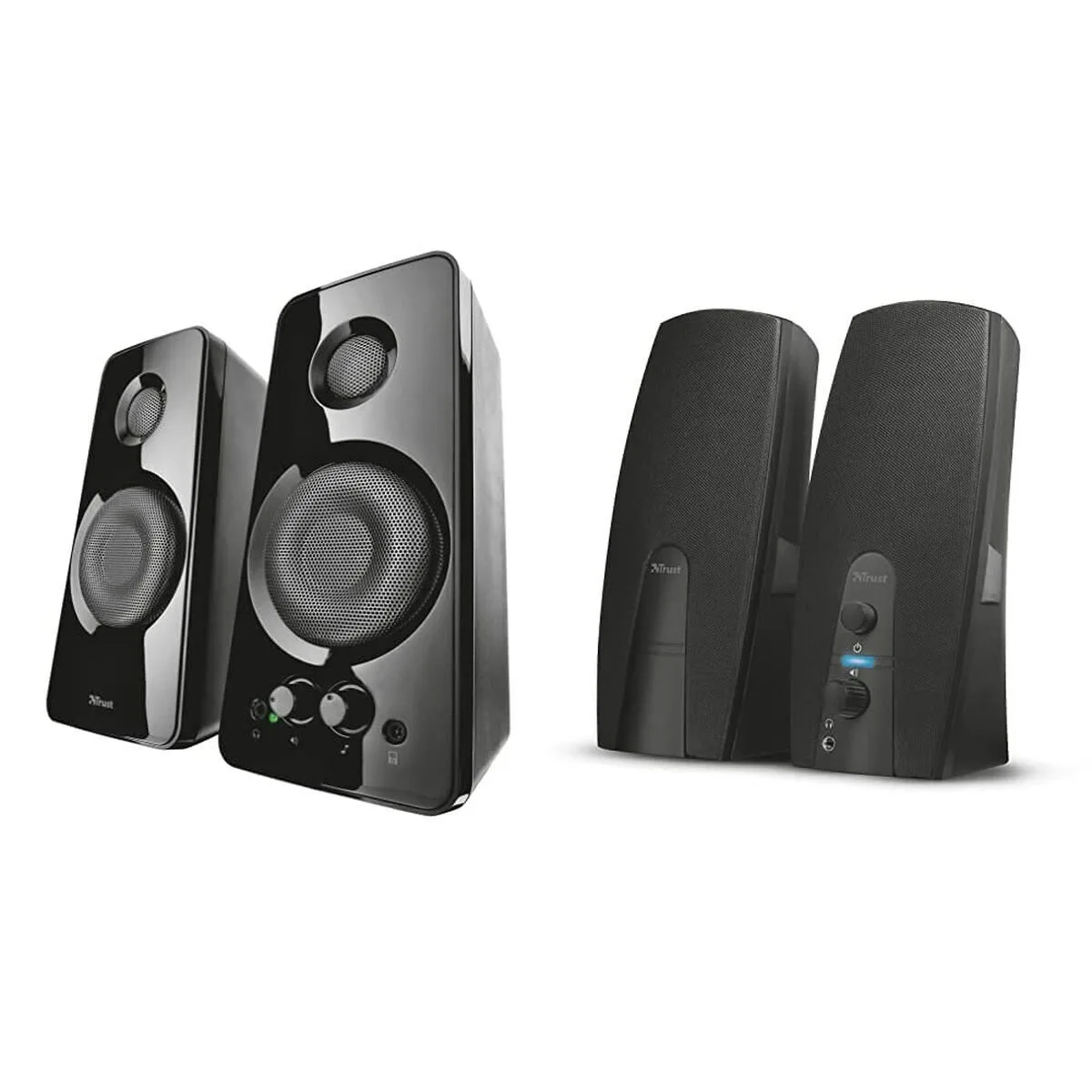 Enceintes PC Trust Tytan Noir 18 W 4 W 36 W (photo fournisseur 1)