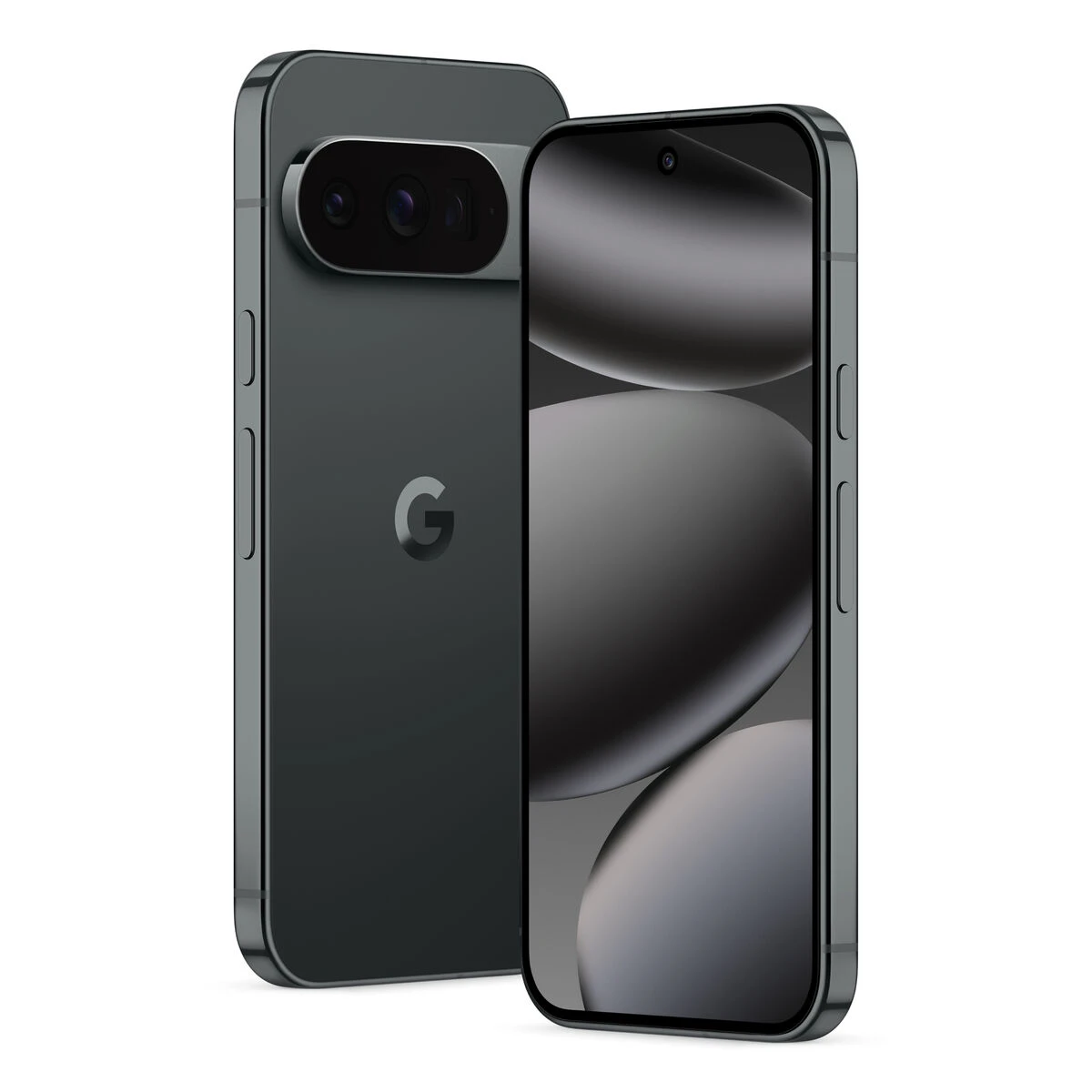 Google Pixel 10 Pro XL 512 Go Noir — vues avant et arrière du smartphone