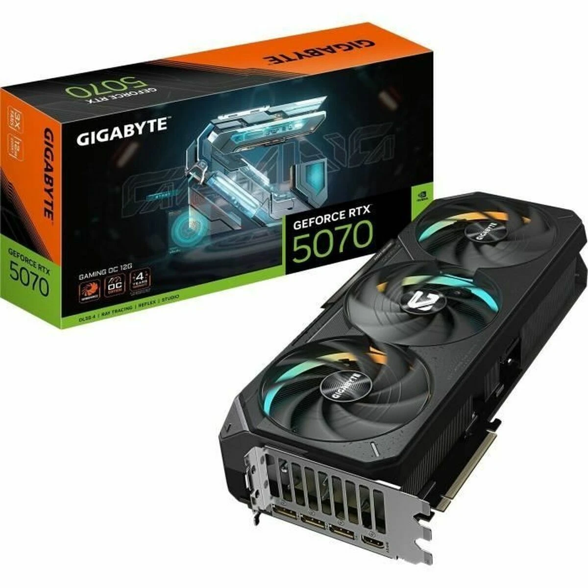Gigabyte GeForce RTX 5070 Ti GAMING OC 16G 16GB GDDR7 — BLACK